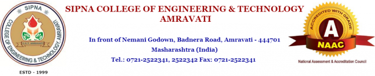 Sipna College of Engineering &amp; Technology Amravati